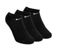 Nike Everyday Lightweight No Show Chaussettes de tennis Pack de 3 Unisex - noir, blanc, Taille 46-50