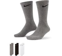 Nike Everyday Lightweight Training Crew Socks (3 Pairs) Multiple L 8-11 Unisex