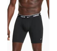 Nike Everyday Lot de 3 Boxers en Coton Stretch pour Homme Noir Taille L