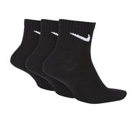 Nike Everyday Ltwt Ankle 3Pr Chaussette Black/White L