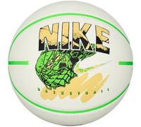 Nike Everyday Playground 8P Graphic Ballon de basket-ball extérieur en caoutchouc vert foncé (taille 7, balle de jeu officielle)