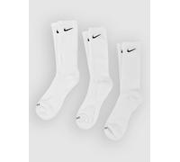 Nike Everyday Plus Cush Crew 3P Socks blanc M