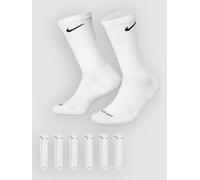 Nike Everyday Plus Cushion Crew 6 Pack Socks blanc M