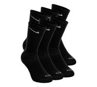 Nike Everyday Plus Cushioned Training Crew Socks (6 Pairs) men Socks black taille: S