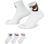 Nike Everyday Plus HJ9378 Lot de 3 paires de chaussettes de cheville