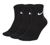 Nike Everyday Unisexe - Chaussettes, Noir - Taille 38 - 42 Black 38 - 42