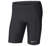 Nike Fast Legging De Running Demi-Longueur Homme, Noir/Réflexion Silv, M