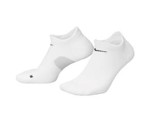 Nike Fast Poids Moyen NoShow Chaussettes 34-38 Blanc