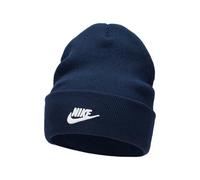 Nike U NK Peak Bonnet TC FUT L, Bleu marine/blanc, Taille unique