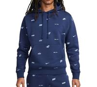Nike FB7434-410 M NK Club+ BB PO Hoodie AOP Sweatshirt Homme Midnight Navy/Ashen Slate Taille 3XL-T