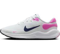 NIKE Homme Revolution 7 Sneaker, White Midnight Navy Playful Pink, 38.5 EU