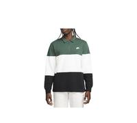Nike FB7797-323 M NK Club+ Knit LS Top CB Sweatshirt Homme FIR/White/Black/White Taille 2XL