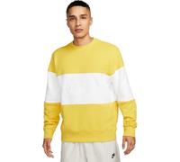 Nike FB7848-709 M NK Club+ FT Crew CB Sweatshirt Homme Vivid Sulfur/White Taille L