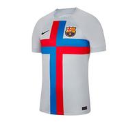 Nike FC Barcellona DN2713 FCB T-Shirt Men's Sky Grey/Black 2XL