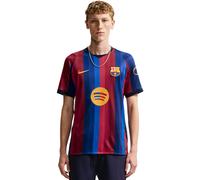 NIKE Maillot 'FCB' bleu marine / azur / rouge carmin / canneberge, Taille M