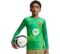 Nike FC Barcelona Maillot de gardien Domicile Jr Vert/Noir 137-147