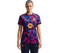 Nike FC Barcelona Pré-Chandail Femme Rouge/Bleu S