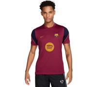 Nike Haut à manches courtes Football Dri-FIT pour homme FC Barcelona Strike - Rouge XXL