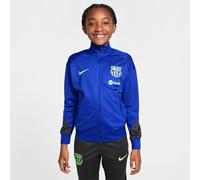 Nike Fc Barcelona Strike Third Dri-Fit FQ2657-418 Survêtement de football en tricot pour enfants plus âgés, Old Royal/Anthracite/Lime Blast
