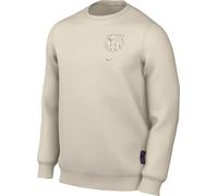 Nike FC Barcelona Top FCB M NSW Club Crew Ft HM, Lt Orewood BRN/Lt Orewood BRN, FQ3024-104, S