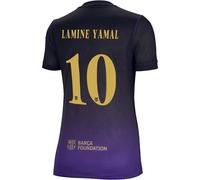 Nike FC Barcelona Uit Shirt Lamine Yamal 10 Dames Violet/Noir M