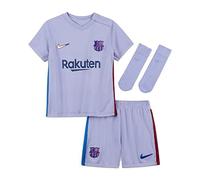 Nike - FC Barcelone Saison 2021/22 Kit de jeu Away Équipement de jeu, Unisexe