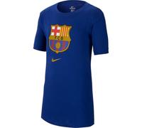 Nike FCB B NK Tee Evergreen CRST 2 T-Shirt Garçon, Deep Royal Blue, FR : S (Taille Fabricant : S)