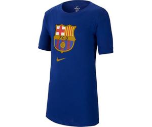 Nike FCB B NK Tee Evergreen Crst 2 T-Shirt Garçon Deep Royal Blue FR: S (Taille Fabricant: S)