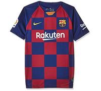 Nike FCB Breathe Stadium Accueil Maillot d'équipe Mixte Enfant, Deep Royal Blue/Varsity Maize, FR : L (Taille Fabricant : L)
