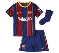 Nike FCB I NK BRT KIT HM Ensemble de Football Mixte Enfant, Deep Royal Blue/(Varsity Maize) (Full Sponsor), FR : 3XL (Taille Fabricant : 9-12M)