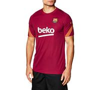 Nike FCB M NK BRT Strk Top SS T-Shirt Homme Noble Red/Noble Red/Amarillo/(Amarillo) (Full Spon-Plyr) FR: 2XL (Taille Fabricant: 2XL)