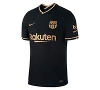 Nike FCB M Vapor MTCH JSY SS AW T-Shirt Homme, Black/(Metallic Gold) (Full Sponsor), FR : S (Taille Fabricant : S)