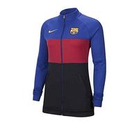 Nike FCB W NK I96 ANTHM TRK JKT Veste de Sport Femme, Deep Royal Blue/Noble Red/(Amarillo) (no spon-Home), FR : XL (Taille Fabricant : XL)
