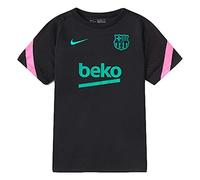 Nike FCB Y NK BRT Strke Top SS Cl T-Shirt Enfant Black/Black/Pink Beam/(New Green) (Full Sponsor-3rd) FR: XL (Taille Fabricant: XL)