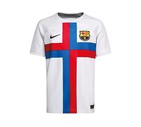 Nike FCB Y T-Shirt, Gris Ciel/Noir, M (137-147 cm) Mixte Enfant