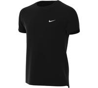 NIKE FD0237-010 B NK DF Miler SS T-Shirt Boy's Silv Noir/réfléchissant Taille XL