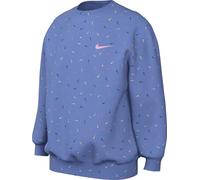 Nike FD2943-450 G NSW Club FLC OVRSZD CRW Logo Sweatshirt Girl's Polar/Med Soft Pink Taille XS