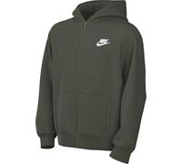 Nike FD3004-325 K NSW Club FLC HD FZ LS LBR Sweatshirt Unisex Cargo Khaki/White Taille XS