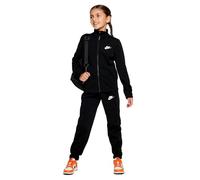 NIKE FD3067-010 K NSW Tracksuit Poly FZ HBR Tracksuit Unisex Noir/Noir/Blanc Taille L