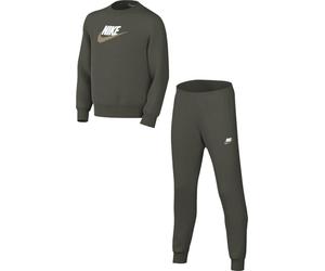 Nike FD3090-325 K NSW TRACKSUIT POLY CREW HBR Jacket Unisex CARGO KHAKI/WHITE/WHITE Taille L
