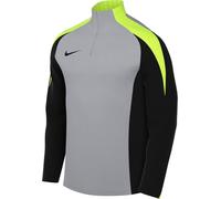 NIKE FD7569-013 Maglia da Allenamento Dri-FIT Strike 24 Sweatshirt Homme Wolf Grey/Black/Volt/Black Taille S