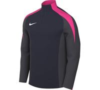 NIKE FD7569-410 Maglia da Allenamento Dri-FIT Strike 24 Sweatshirt Homme Obsidian/Anthracite/Hyper Pink/White Taille L