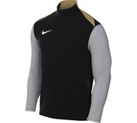 NIKE FD7667-011 Dri-FIT Academy Pro 24 Drill Top K Sweatshirt Homme Black/Wolf Grey/Jersey Gold/White Taille 3XL
