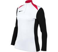 NIKE FD7669-100 Dri-FIT Academy Pro 24 Drill Top K Sweatshirt Femme White/Black/Bright Crimson/Black Taille 2XL