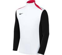 NIKE FD7671-100 Dri-FIT Academy Pro 24 Drill Top K Sweatshirt Unisex White/Black/Bright Crimson/Black Taille XS