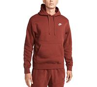 Nike Felpa Con Cappuccio da Uomo Club Fleece Marrone Taglia XS cod BV2654-217