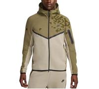 Nike Felpa da Uomo con Cappuccio e Zip Tech Fleece Verde HV0949-222 M