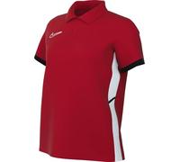 Nike Femme Academy 25 Polo De Football Dri-fit À Manches Courtes Et Boutons 1/4 pour Sweatshirt, University Red/Black/White/White, S EU