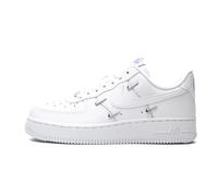 NIKE Femme Air Force 1 '07 LX Sneaker, White Hyper Royal Black, 42 EU