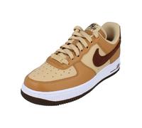 NIKE Femme Air Force 1 '07 Next Nature Sneaker, Noir Blanc Gym Rouge University Gold, 41 EU